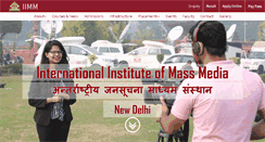 Desktop Screenshot of iimmdelhi.com